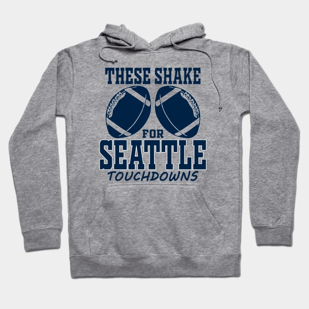 Seattle Pro Football - Touchdowns Hoodie by FFFM